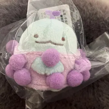 택 포함 스미코구라시 테노리 봉제 인형 후르츠 파를러 포도/토카게