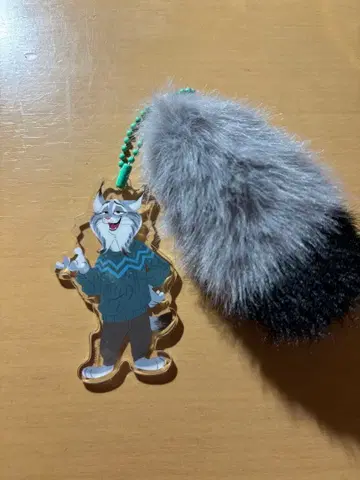 파우바트 꼬리 달린 아크릴 키링