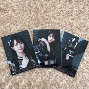 =LOVE 이코러브 브로마이드 컴플리트 사사키 마이카 블랙 의상