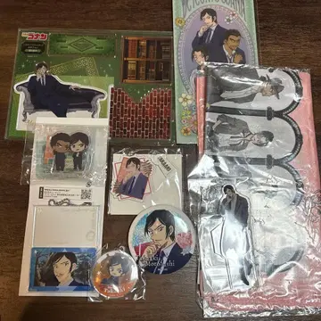 명탐정 코난 모로후시 타카아키 굿즈 아크릴 스탠드 캔뱃지 외 묶음 판매