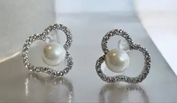 펄 플라워형 귀찌