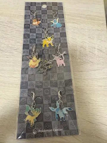 포켓몬 이브이(부스터즈) 메탈 참 키링