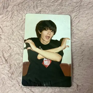 M!LK 사노하야토 팬클럽 부스 프레밀 키라리 연결 하트 트레이딩 카드