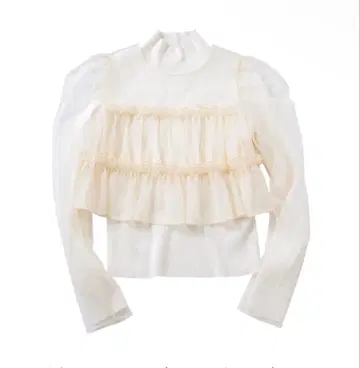 LILLIANCARAT 튤 니트탑