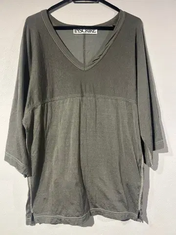 INSCRIRE 레이온 플레이팅 풋볼 T셔츠