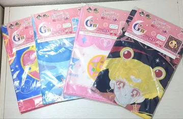 세일러문 제일복권 G상 손수건 전 4종 4장 세트