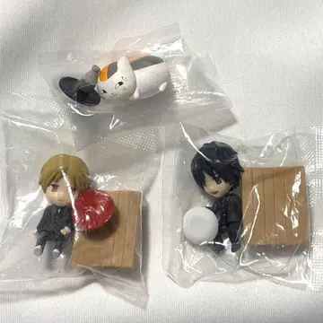 나츠메 우인장 나츠메 타카시 냥코센세 마다라 미니어처 피규어 가챠가챠