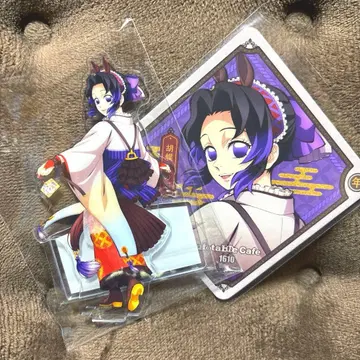 귀멸의 칼날 말띠 코쵸우 시노부 아크릴 스탠드 코스터