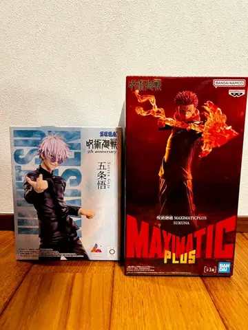 주술회전 피규어 2점