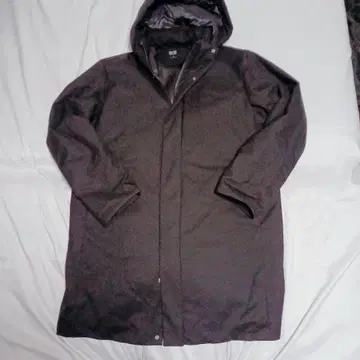 유니클로 하이브리드 다운 코트 2024년제 XL 블랙 롱 기장