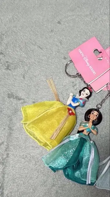 삐핀님 백설공주와 재스민 드레스형 키링