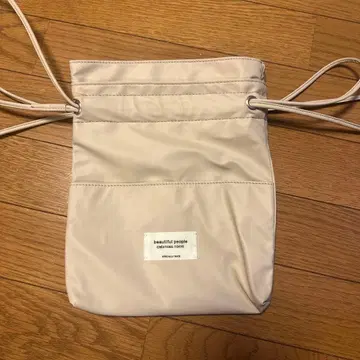뷰티풀 피플 숄더백 베이지