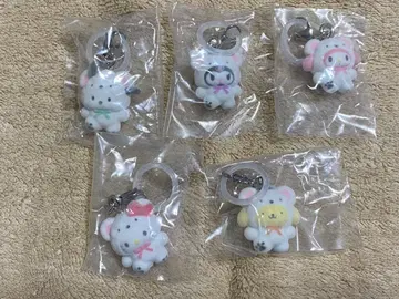 산리오 캐릭터즈 포근포근 스노우 표식 액세서리 세미 컴플리트 세트