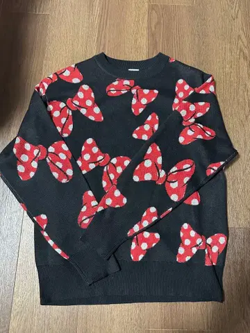 미니 리본 니트 아베일