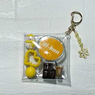 참 부착 부품 세트 파우치 SnowMan 이와모토 히카루 덕질 멘카라