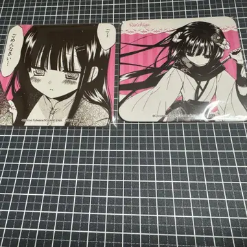 후지와라 코코아 카페 코스터 린린나비 2개