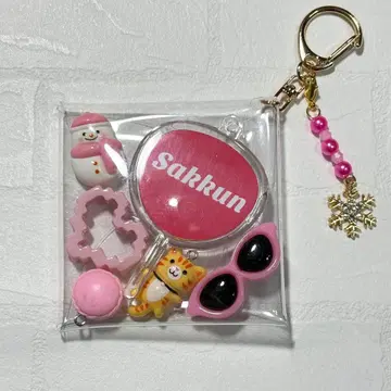 참 포함 부품 모음 파우치 SnowMan 사쿠마 다이스케 덕질 멘카라