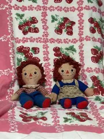 러그돌 봉제 인형 2체 세트