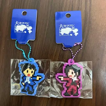 대캡콤전 러버볼체인 미츠루기 레이지 나루호도 류이치 역전재판 2세트