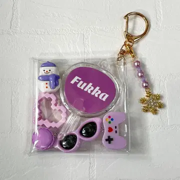 참 부품 충전 파우치 SnowMan 후카사와 타츠야 덕질 멘카라