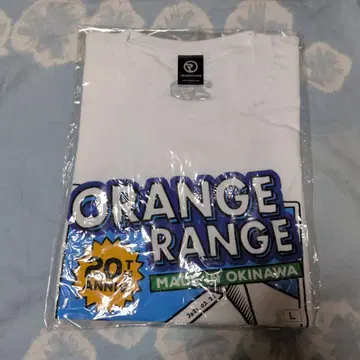 ORANGE RANGE 티셔츠 L 사이즈 20주년 티셔츠
