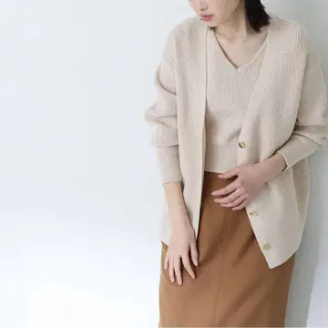 내추럴 뷰티 베이직 니트 앙상블