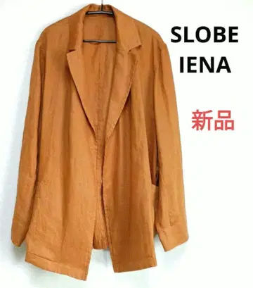 새상품 미사용 슬로브 이에나 린넨 자켓