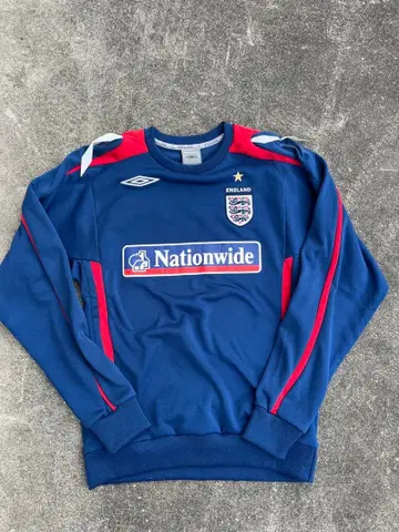 00s Umbro 잉글랜드 대표 트레이닝복 네이비