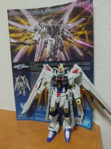 1/144 HG 마이티 스트라이크 프리덤 건담 페인팅 동시 300엔 할인