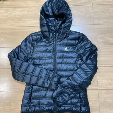 새상품급 adidas 블랙 다운 코트 XS 사이즈 160