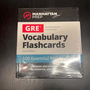 새상품: GRE Vocabulary Flashcards 제3판 500단어