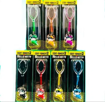 헬로키티 x 에이트레인저 2 스트랩 컴플리트 세트