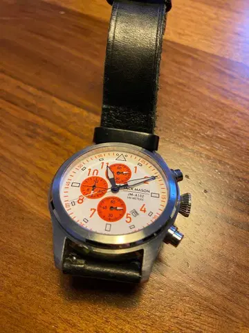 JACK MASON 크로노그래프 시계 JM-A107-407