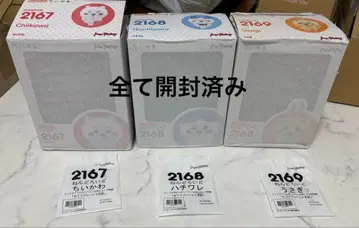 치이카와 하치와레 토끼 넨도로이드 3체 세트