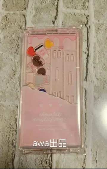 [ 핑크 ] 후쿠야 초콜릿 아크릴 프레임