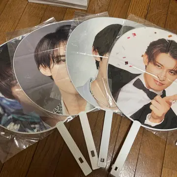 무카이 코지 부채 4개 세트