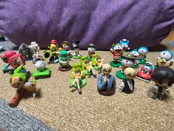 애니메이션 캐릭터 피규어 세트