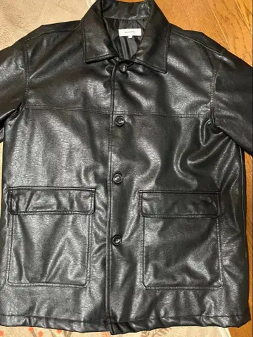 [ 가격 인하 협상 ] 블랙 가죽 자켓 A2 빈티지 블랙