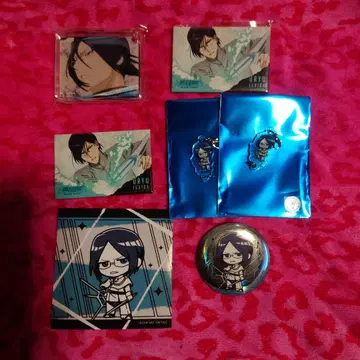 BLEACH 이시다 우류 캔뱃지 더 캐릭터 코롯타 참 세트