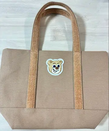 [ 새상품급 ] FEILER 페이러 올드 테디 토트 베이지