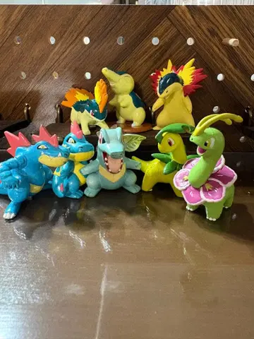 포켓몬 금은 피규어 8체 세트