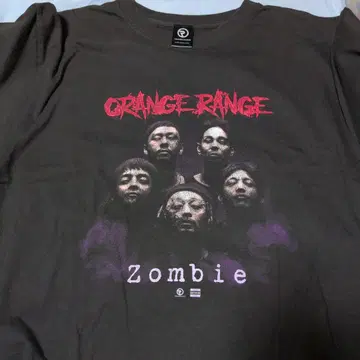 ORANGE RANGE 티셔츠 XL 사이즈 좀비