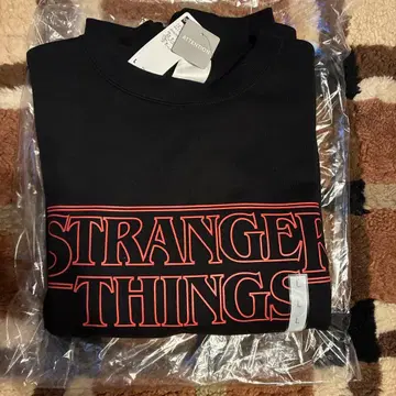 GU 기묘한 이야기 콜라보 헤비 웨이트 맨투맨 L