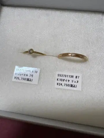 시에나 로제 반지 세트 7호