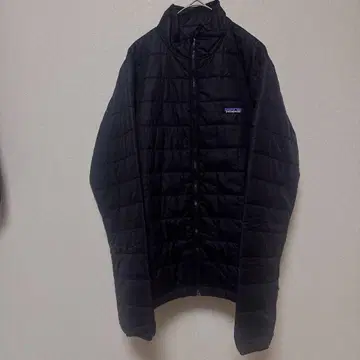 [ 미사용급 ] patagonia 나노 퍼프 자켓 블랙 키즈 XXL