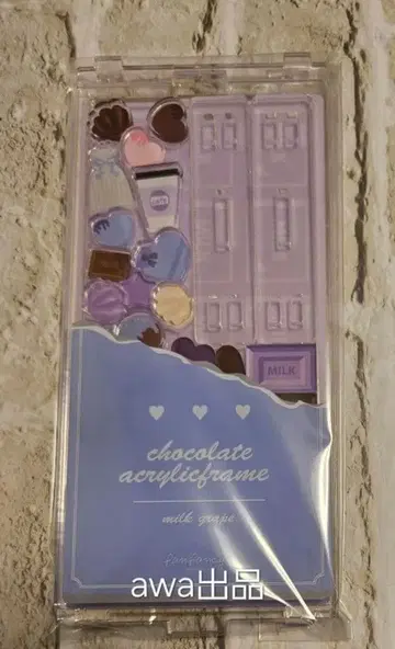 [ 퍼플 ] 후쿠야 초콜릿 아크릴 프레임