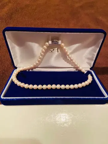 [ 미사용 ] 긴자 주얼리 마키 진주 목걸이 관혼상제 결혼식 포멀