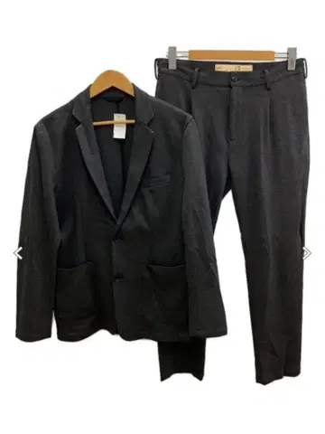 NANO UNIVERSE 셋업/L/레이온/그레이/무지