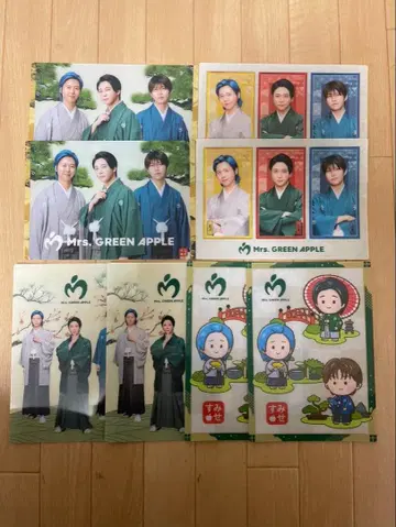 미세스 그린애플 비주얼 시트 전 4종 2세트
