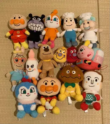 호빵맨 봉제 인형 14개 세트